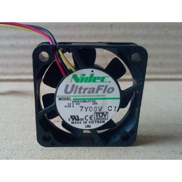 新品 NIDEC U40X12MLZ7-53 4010 4cm 12V 0.05A ファン 新品 NIDEC U40X12MLZ7-53 4010 4cm 12V 0.05A ファン