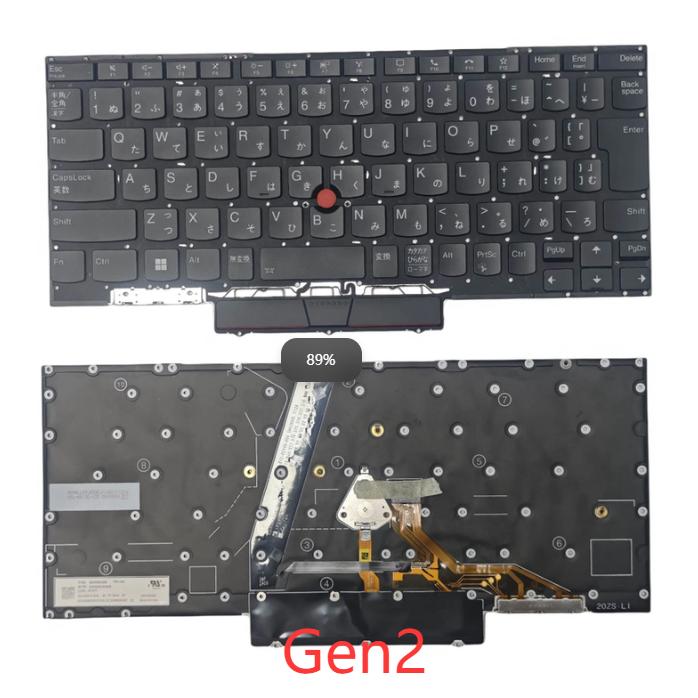 ThinkPad X1 Nano gen1/ Gen2/GEN3 選択可 日本語キーボード バック