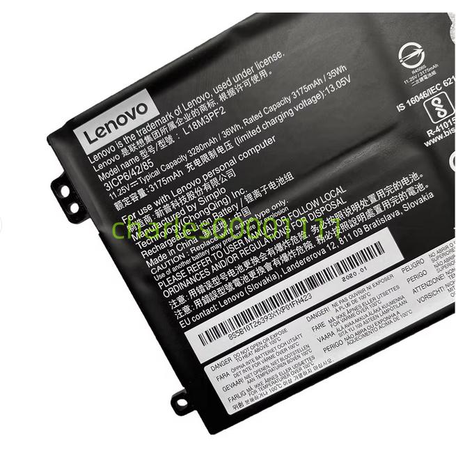 新品 Lenovo SB10W67268 SB10W67372用 内蔵バッテリーL18M3PF2