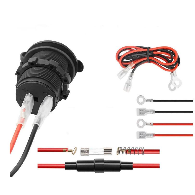 今だけセール値引き中 オートバイ 自動車 12V-24V 防水 シガー 今だけセール値引き中 オートバイ 自動車 12V-24V 防水 シガー