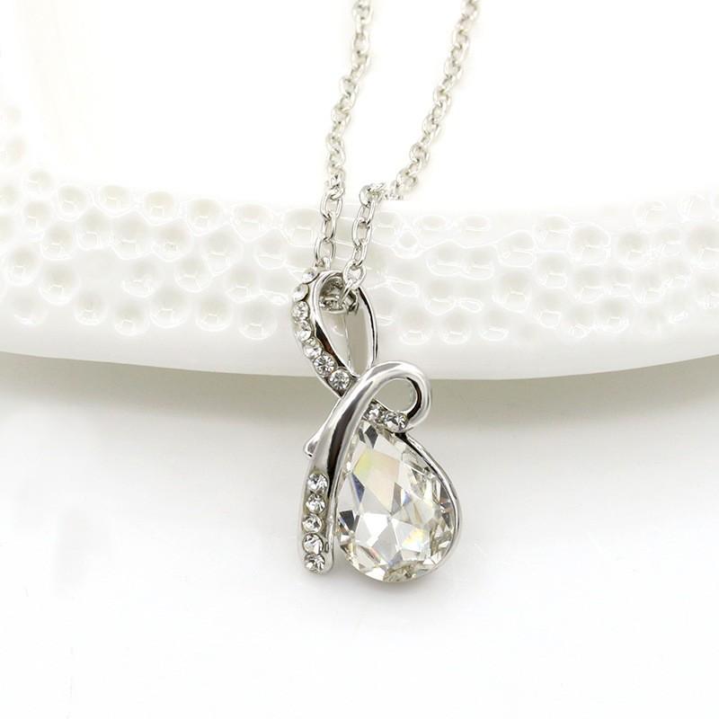 送料無料 お買い得 ペンダントネックレス レディース ティアドロップ