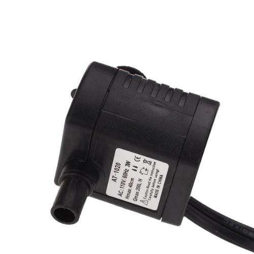 送料無料 水中ポンプ 小型 流れ調整可能 最大揚程40cm 水族館噴水池  