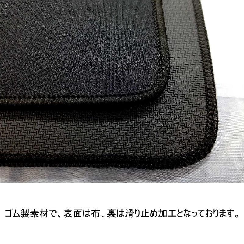送料無料 デスクマット つや消し 大型 40cm×80cm ブラック : YIYI店