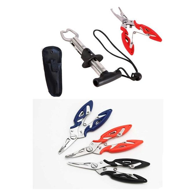 人気商品 送料無料 釣り専用セット フィッシュグリップキャッチャー 魚掴み器 フィッシングプライヤー 釣り多機能ペンチ3色選べる Wantannas Go Id