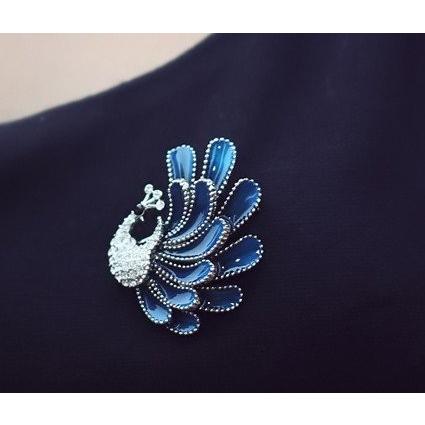 孔雀・蝶・像のデザインブローチ3点セット ※個別でも可 1個3000円 幸運