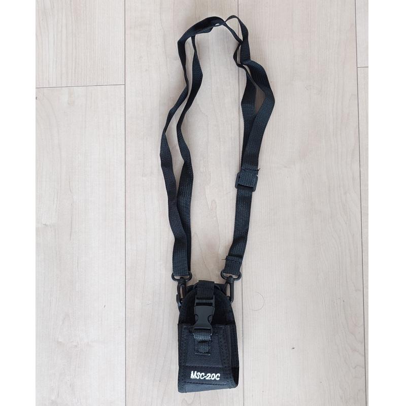 送料無料 肩掛け式 多機能 無線機ポーチ トランシーバーケース