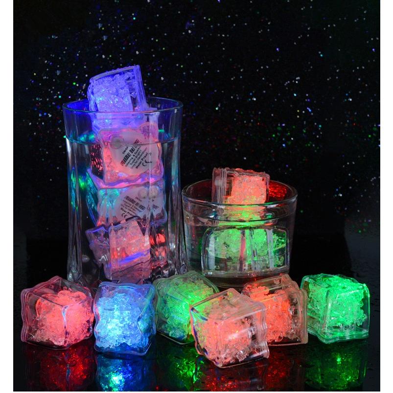 アイスライト Led 光る氷 アイスライトキューブ 12個セット 溶けない氷 Ledセンサーライト 感知型 マルチカラー 二種類の形からを選べる Yi 0609 Yiyi店 通販 水浸し装飾導かれたアイスキューブの速い点滅 Led アイス キューブ高速点滅装飾多色キューブ 12 のセット