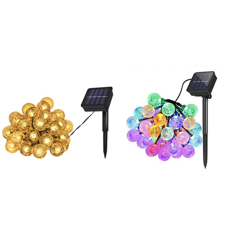 全国送料無料ledソーラーイルミネーションライト 太陽光発電 Led30球全長6m ソーラー充電 Ledクリスマス装飾 気泡 電球色 4色ミックス レッドからお選び Yi 0700 Yiyi店 通販 Yahoo ショッピング