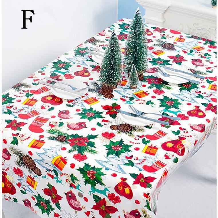 送料無料 売り切り特価 クリスマス使い捨てテーブルクロス パーティー