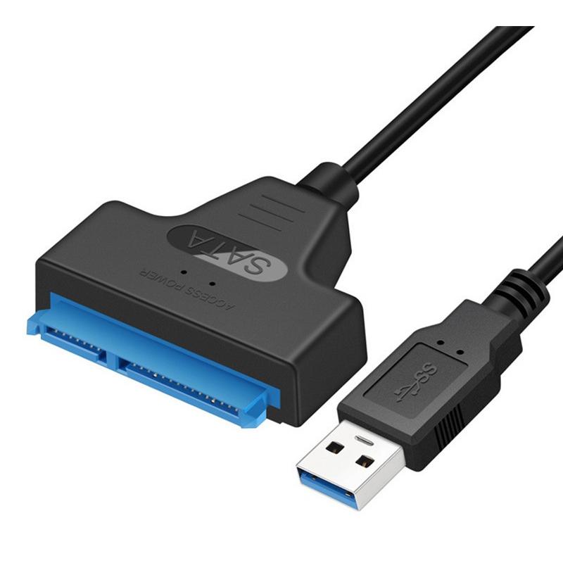 送料無料　SATA-USB 3.0 変換ケーブル  2.5インチ SATAケーブルSSD/HDD用  5Gbps 高速 外付け 変換 コネクタ ハードディスク｜yiyi｜02