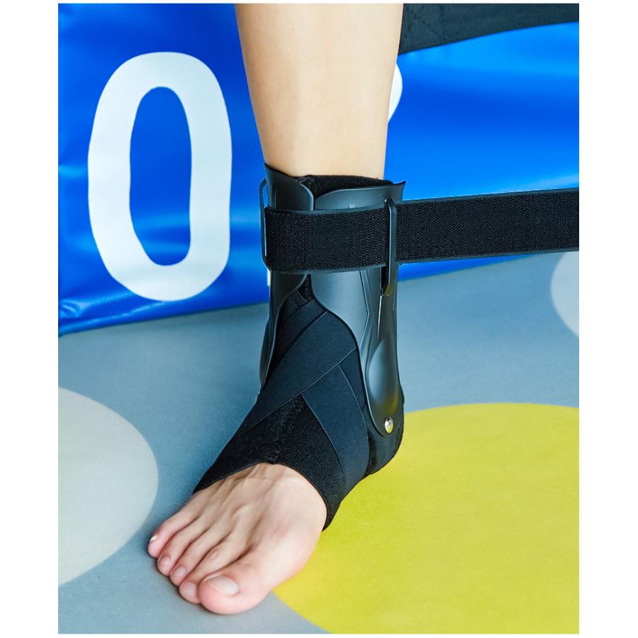 DONJOY 足用サポーター 右足用 送料無料 足首サポーター 足捻挫 怪我 サポーター 関節固定 かかと 足