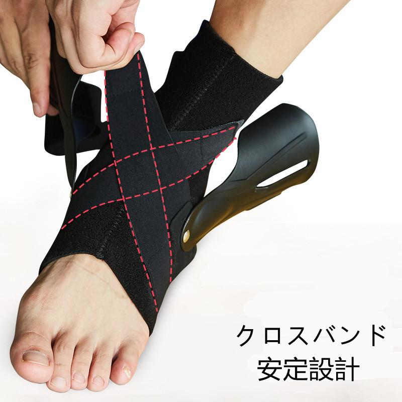 送料無料 足首サポーター 足捻挫 怪我 サポーター 関節固定 かかと 足