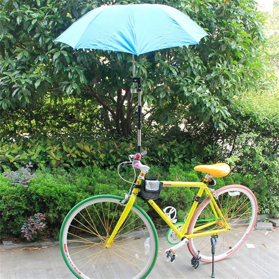 送料無料 自転車傘ホルダー 自転車傘スタンド 傘立て 折り畳み 360度