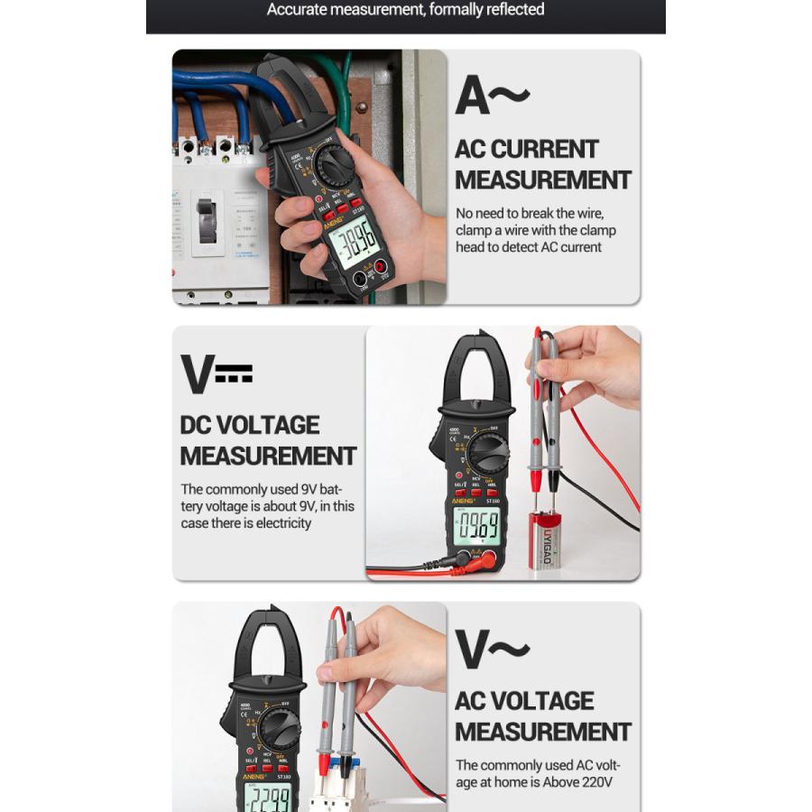 AC DC テスターAD-5581クランプメータ クランプメーター AD-5581