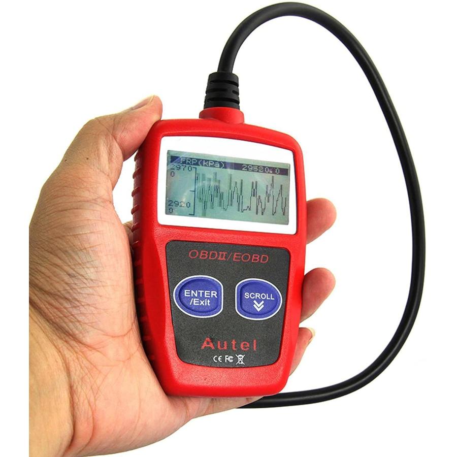 送料無料MS309 OBD2 OBDII車診断ツール 故障診断器 多言語 カー