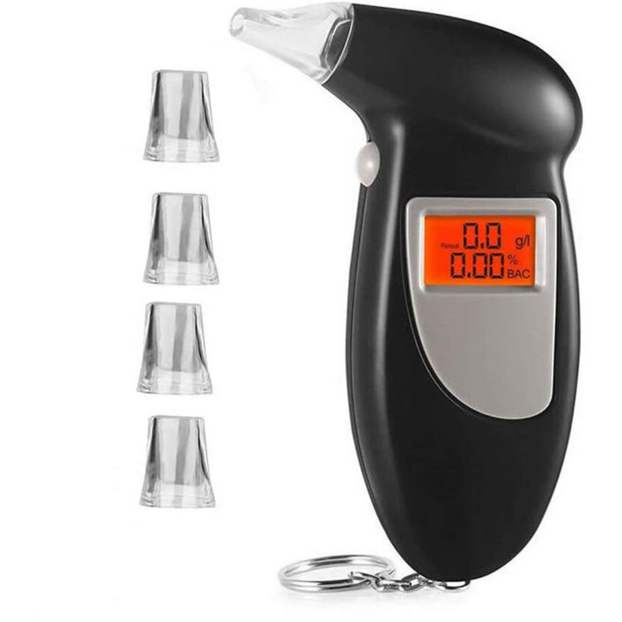 送料無料 アルコールチェッカー アルコール検知器 吹き込み口ノズル5個