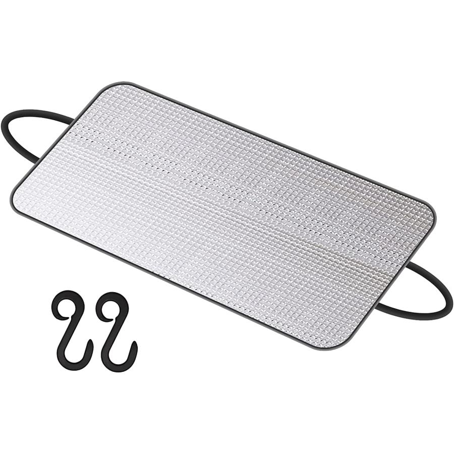 送料無料 エアコン室外機カバー 室外機日除け遮熱シート 固定用ベルト