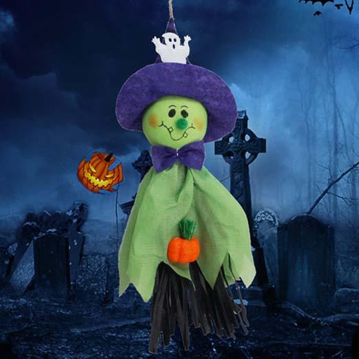 送料無料 ハロウィンお化け屋敷つるし飾り布芸かわいい幼稚園用