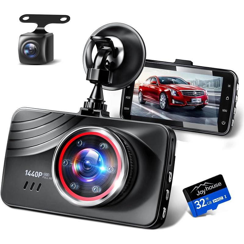 ドライブレコーダー 前後カメラ 1440PフルHD ドラレコ IMX335センサー