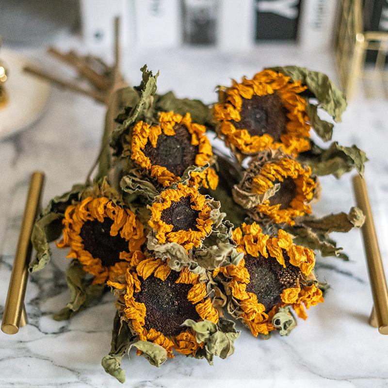 ドライフラワー ひまわり1本 プレゼント インテリア 壁掛け 卓上 クラフト 花束 装飾 お部屋 店舗 人工造花 北欧 アートフラワー 生け花 室内 開店 可愛い Dryf003 雑貨市場店 通販 Yahoo ショッピング