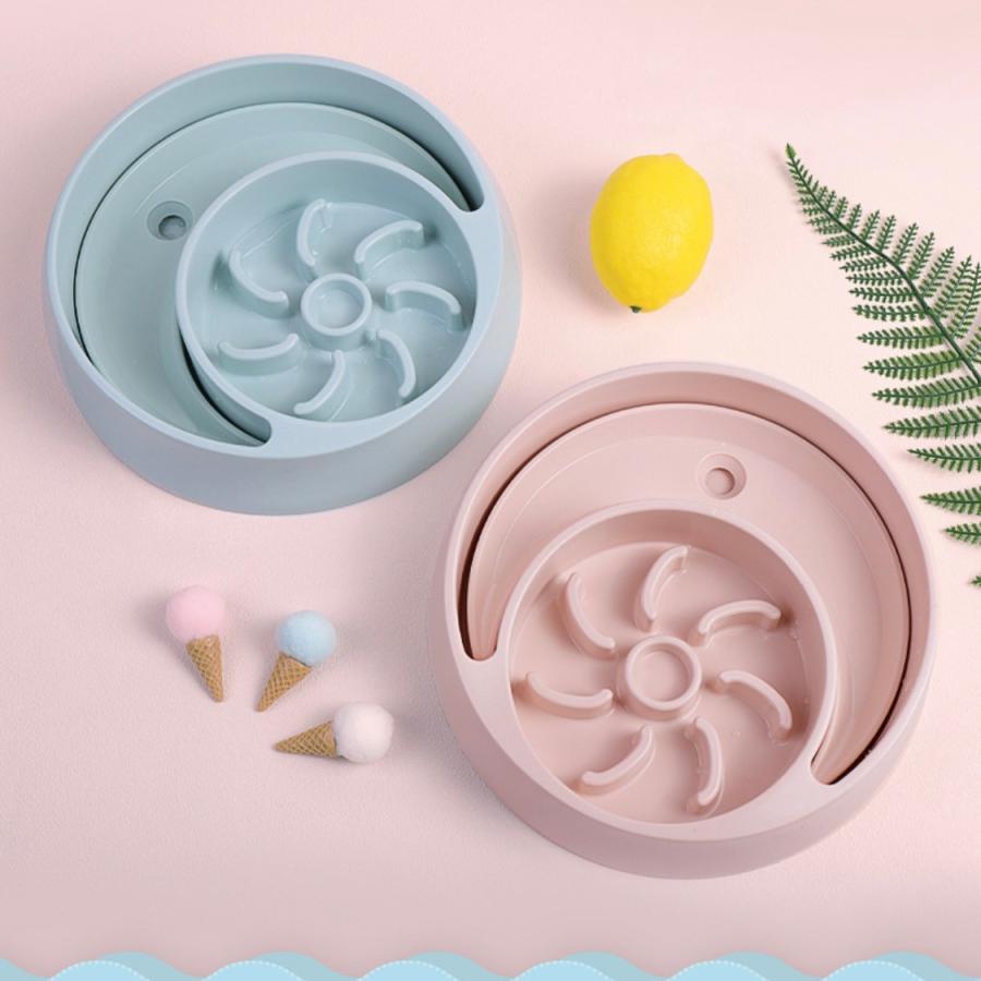 ペットの食器 餌入れ 水入れ ゆっくり食べる ペット食器台 安全なpp 洗える