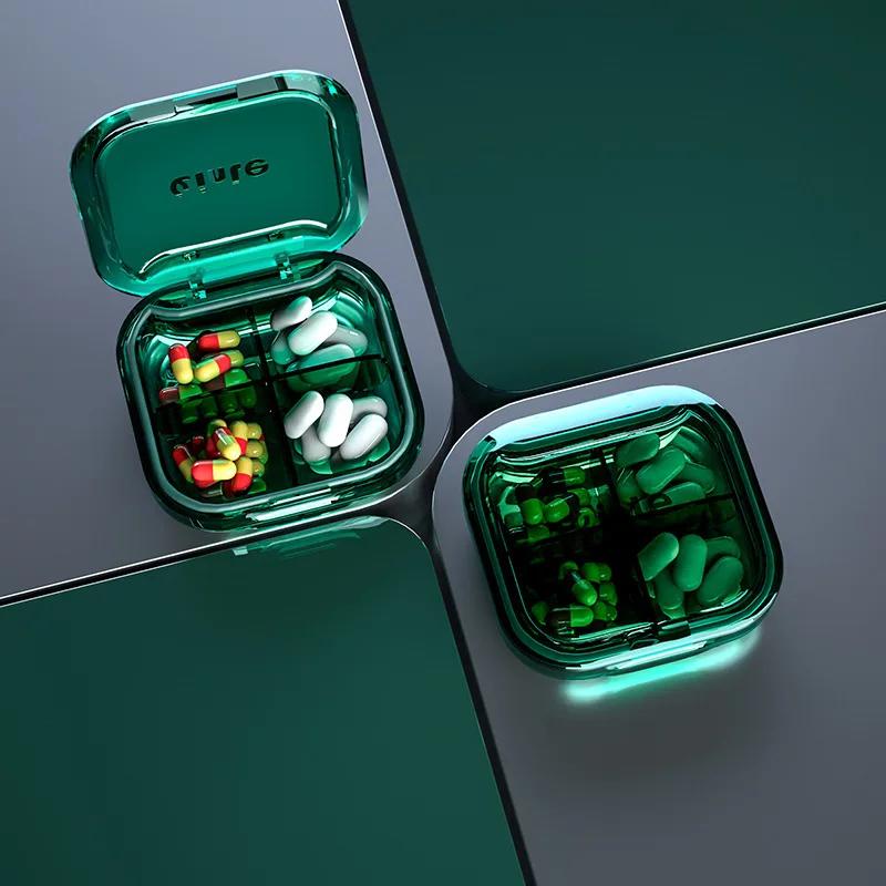 期間限定今なら送料無料 薬入れ ピルケース おしゃれ 小分け カプセル サプリ 防水 一週間 携帯型 お薬ポーチ 常備薬 旅行 クスリ箱 くすり入れ ミニ薬ケース 仕切り シンプル かわいい Wantannas Go Id