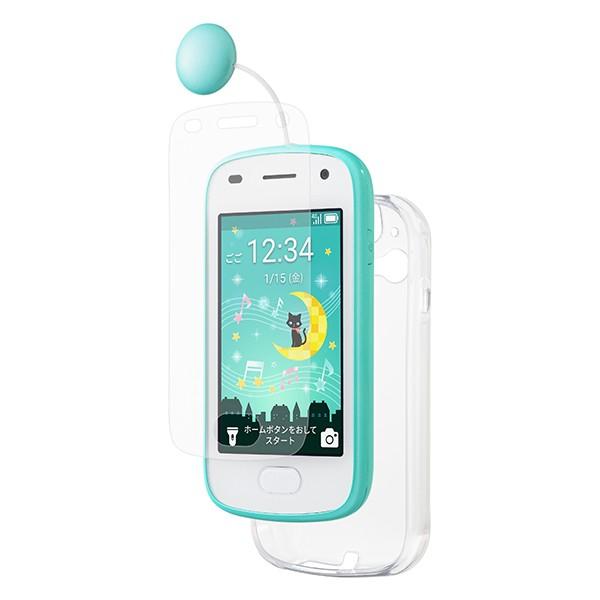 Softbank Selection ソフトバンクセレクション 耐衝撃抗菌クリアソフトケース 画面保護フィルム セット For キッズフォン２ ワイジェイカード公式ストア 通販 Yahoo ショッピング