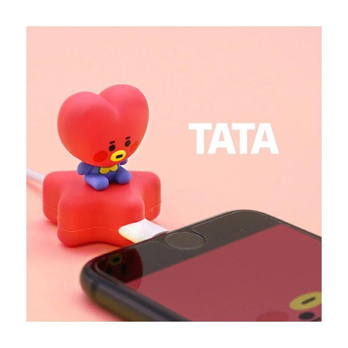 Bt21 グッズ 公式 ベビーフェイス ケーブルマスコット Tata テテ V Bts Linefriends 公式ライセンス品 ワイジェイカード公式ストア 通販 Yahoo ショッピング