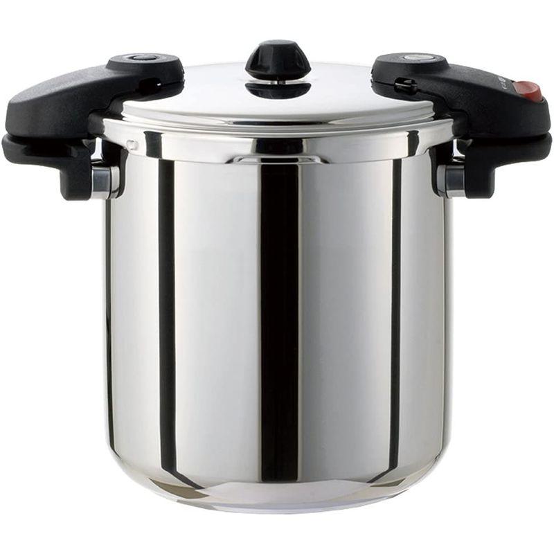 ワンダーシェフ 両手 圧力鍋 8L 業務用 プロミドル 未開封 美品 8L 両手圧力鍋 プロミドル ワンダーシェフ 内寸23㎝ ワンダー