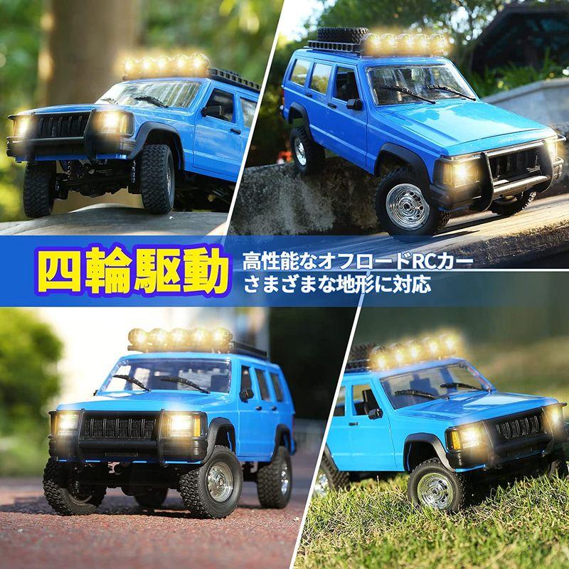 「送料無料・年末感謝」 DEERC ラジコン クローラー ホビー ラジコンカー オフロード Jeep ジープ 改造やカスタム可能 1/12スケール 四輪駆動 超リア 【1730716464】(11125円)