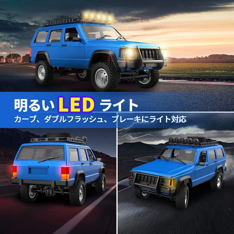 「送料無料・年末感謝」 DEERC ラジコン クローラー ホビー ラジコンカー オフロード Jeep ジープ 改造やカスタム可能 1/12スケール 四輪駆動 超リア 【1730716464】(11125円)