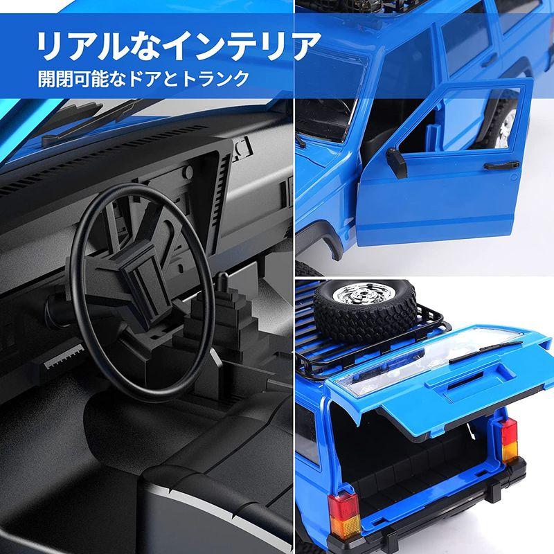 「送料無料・年末感謝」 DEERC ラジコン クローラー ホビー ラジコンカー オフロード Jeep ジープ 改造やカスタム可能 1/12スケール 四輪駆動 超リア 【1730716464】(11125円)