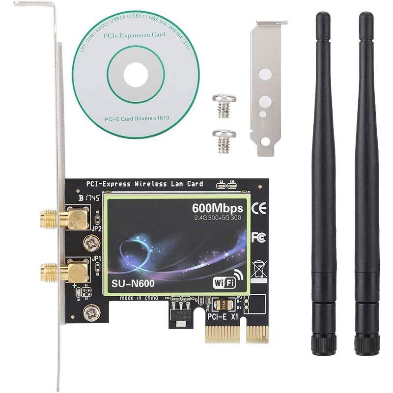 PCIEワイヤレスネットワークカード デスクトップコンピュータ高速Wifiカード Windows用 20230217173527