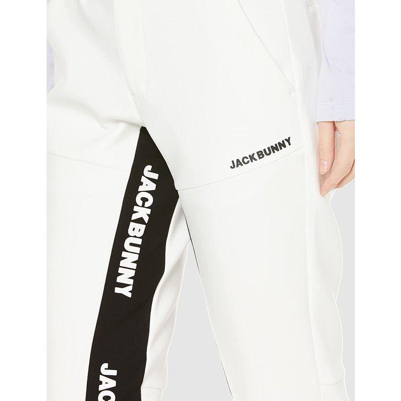ジャックバニー レディース ジョガーパンツ (ストレッチ性・ダンボールジャージ素材) / ゴルフ / 263-2136116 030_ホワイ 5cm SIZE ウエスト 股上 わたり幅 股下 裾幅 レディース ジョガーパンツ ストレッチ性 ダンボールジャージ素材 ゴルフ 030_ホワイ 71cm