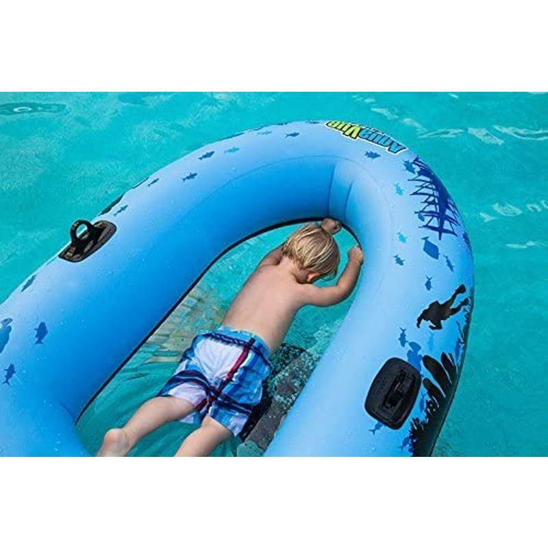 Sieco Design 海中探索 底が透けている ボート フロート 浮き輪 子ども 並行輸入品 Design 海中探索 底が透けている ボート フロート 浮き輪 子ども 並行輸入品 4cm