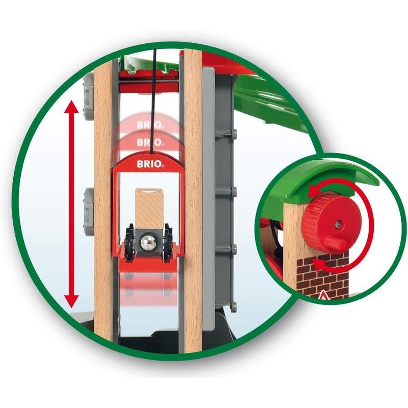 BRIO ( ブリオ ) WORLD ウェアハウスレールセット 対象年齢 3歳~ ( 電車 おもちゃ 木製 レール ) 33887 WORLD BRIO ブリオ ウェアハウスレールセット 対象年齢 3歳 電車 おもちゃ 木製 レール