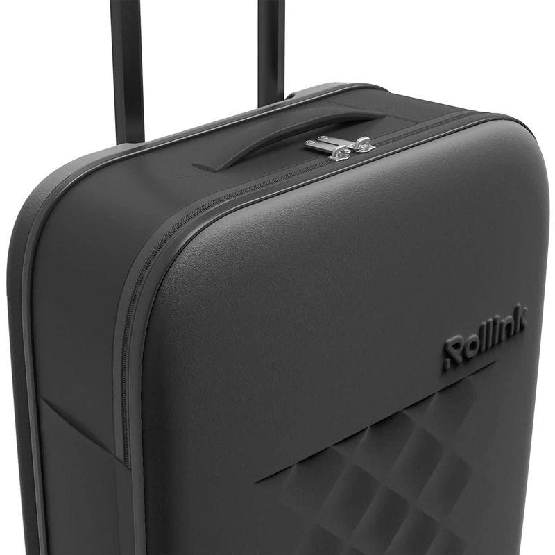 キャリーケース 機内持ち込み可 小さい 超軽量 1-2泊に最適 小旅行 ROLLINK(ローリンク) FLEX 折り畳み スーツケース40リ 機内持ち込み可 小さい 超軽量 2泊に最適 小旅行 ROLLINK ローリンク FLEX 折り畳み スーツケース40リ サイズ