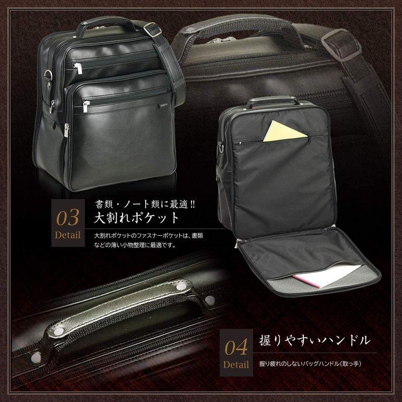 平野鞄 豊岡職人の技 国産 ショルダーバッグ メンズ A4F 斜めがけ 縦型 軽量 2室式 ビジネスカバン ＋オリジナル高級ムートングローブ 豊岡職人の技 国産 ショルダーバッグ メンズ A4F 斜めがけ 縦型 軽量 2室式 ビジネスカバン ＋オリジナル高級ムートングローブ