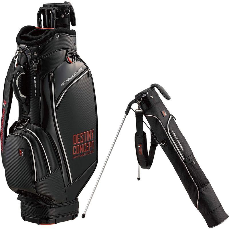 【訳あり・新品】 ディスティニーコンセプトDESTINY CONCEPT デュアル キャディバッグ DC303CB-DUAL セルフスタンドクラブケース 内蔵 【8502042894】(31005円)