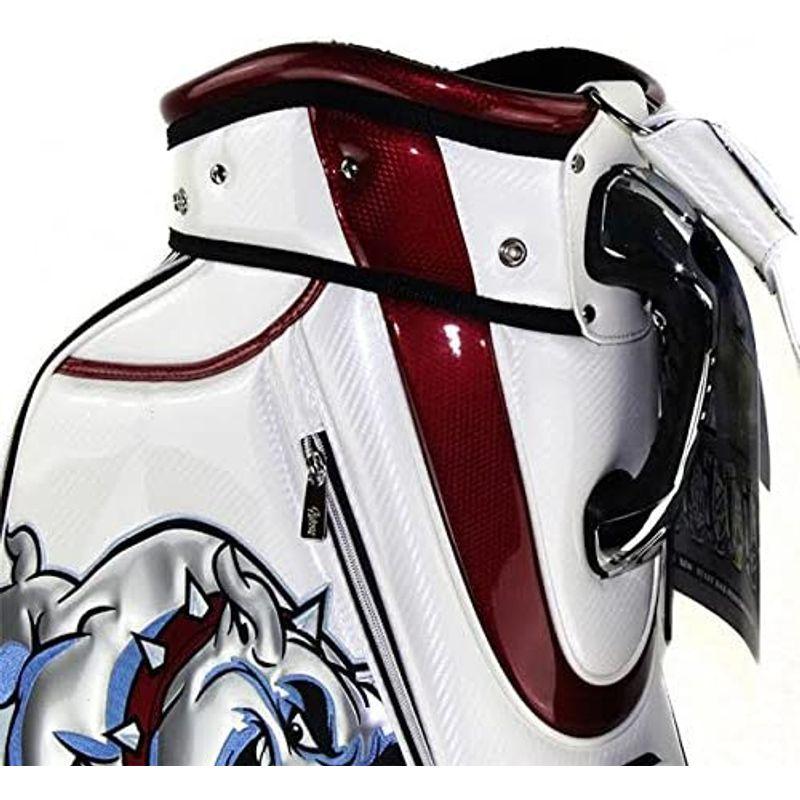 中古品 Guiote ゴルフスタッフバッグ (トップ10インチ ブルドッグ) 【EIM1782094946】(64989円)