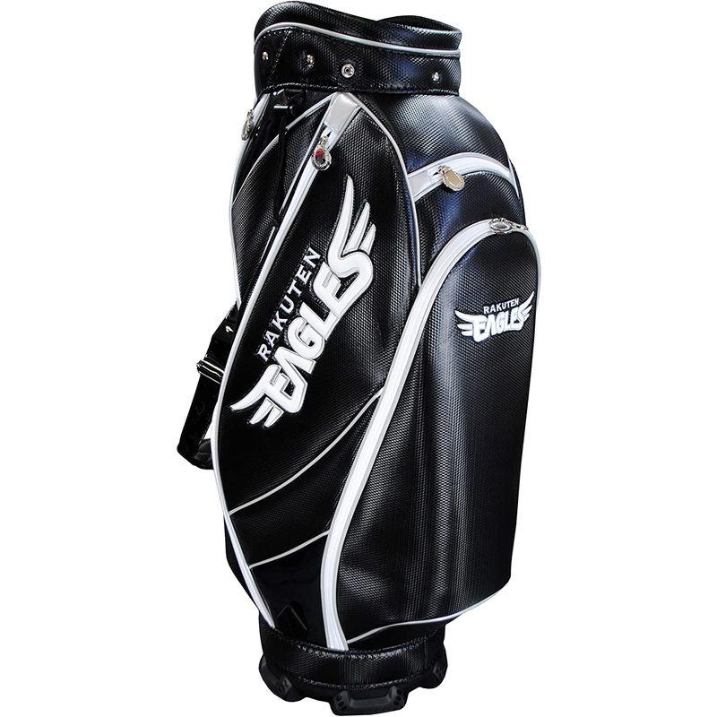 【新品 未使用 日本製】 レザックス(LEZAX) 東北楽天ゴールデンイーグルス 9.5型キャディバッグ ブラック RECB-2461 【DGJ6456111854】(23544円)