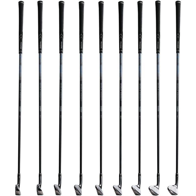 MAZEL(マゼル) ゴルフ クラブ アイアン セット ワンレングスアイアンセット カーボン/スチール シャフト 右利き&左利き シングル マゼル ゴルフ クラブ アイアン セット ワンレングスアイアンセット カーボン/スチール シャフト 右利き&左利き シングル