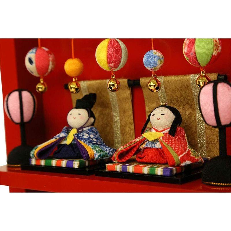 【新品 30%off 送料無料】 雛人形 おしゃれ ひな人形 つるし飾り わらべ雛 10人揃い ちりめん 雛人形 コンパクト 小さい ミニ お雛様 ひな祭り 龍虎堂 リュウコ 【GM6372971157】(23241円)