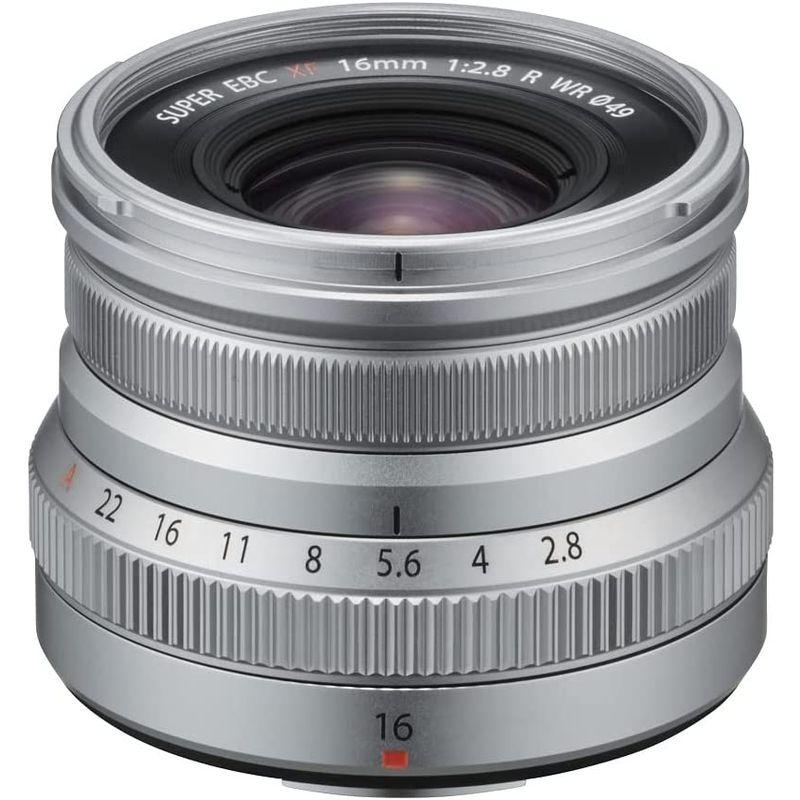 【希少】 FUJIFILM X 交換レンズ フジノン 単焦点 広角 コンパクト 16mm F2.8 防塵防滴耐低温 絞りリング シルバー F XF16 【WSO1223805481】(44630円)