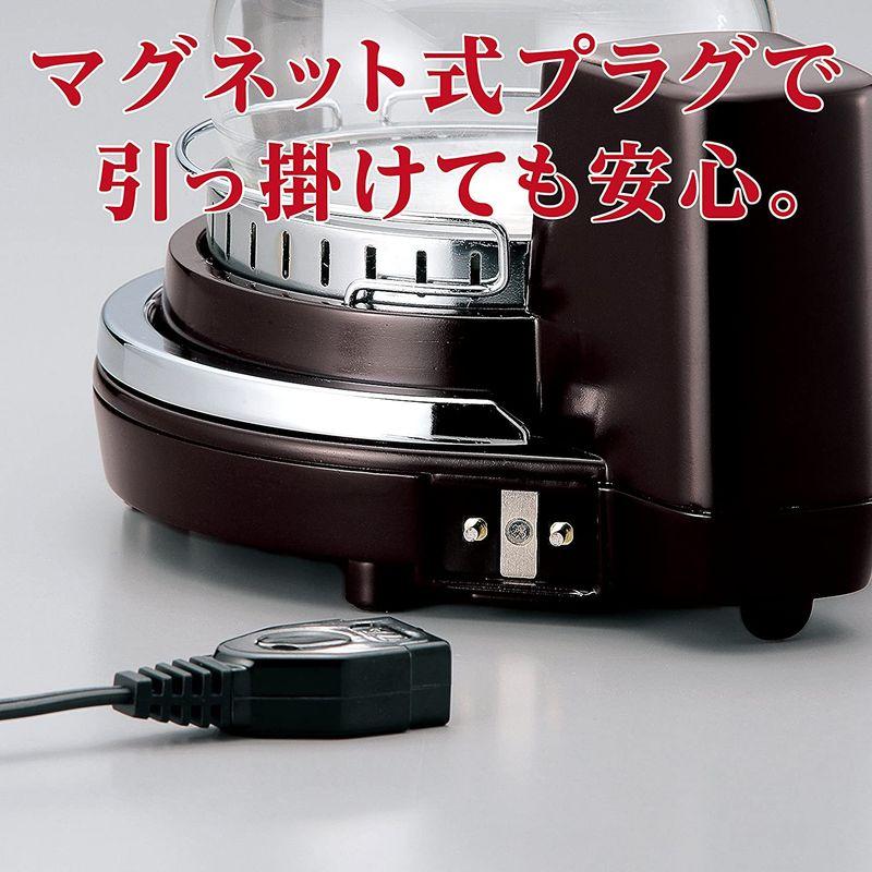 ツインバード サイフォン式コーヒーメーカー ブラウン CM-D854BR サイフォン式コーヒーメーカー ブラウン CM D854BR
