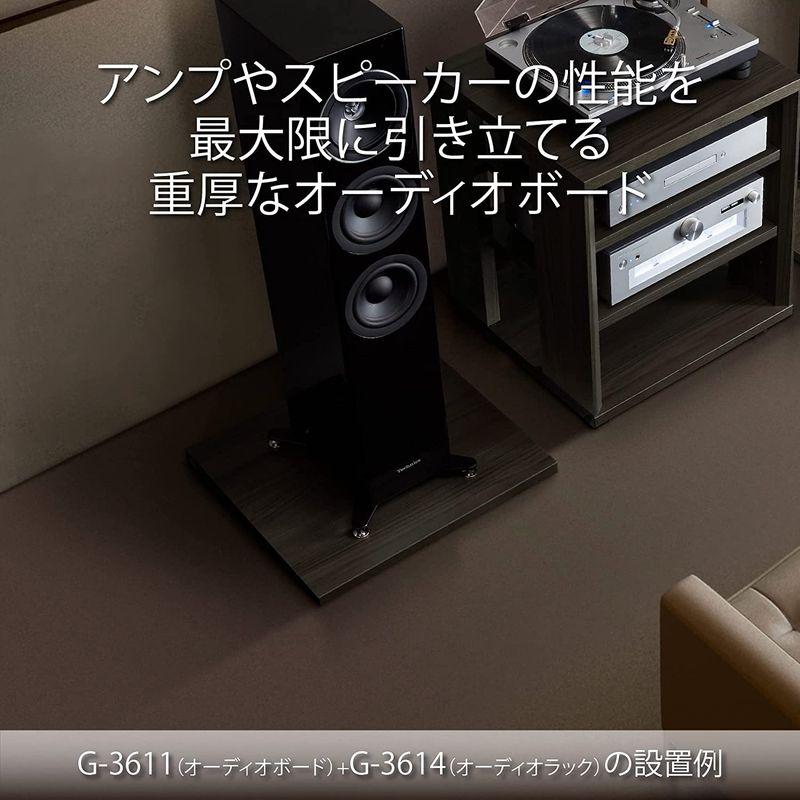 ⭐公式品⭐ ハヤミ工産 オーディオボード 1枚 黒木目調 G-3621 【2450380089】(15755円)