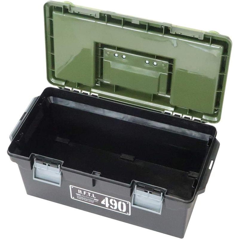 JEJアステージ 収納ボックス Xシリーズ ルーフツールBOX 490X ブラックグリーン 幅49×奥行25.3×高さ23.3cm 4個セッ the 収納ボックス Xシリーズ ルーフツールBOX 490X ブラックグリーン 幅49×奥行25 3×高さ23 3cm 4個セッ Approx inches in