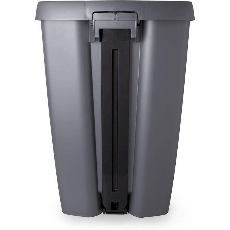 umbra ペダル式ゴミ箱 ペール 大容量 ごみ箱 ダストボックス ニッケルシルバー 50L ブリムカン 2084200410 50L ペダル式ゴミ箱 ペール 大容量 ごみ箱 ダストボックス ニッケルシルバー ブリムカン サイズ