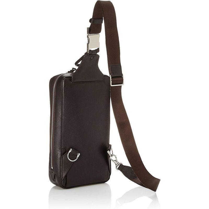 ピーアイディー ワンショルダーバッグ セルヴァ PAP205 レザーワンショルダーバッグ メンズ チョコ ワンショルダーバッグ セルヴァ PAP205 レザーワンショルダーバッグ メンズ チョコ inches cm