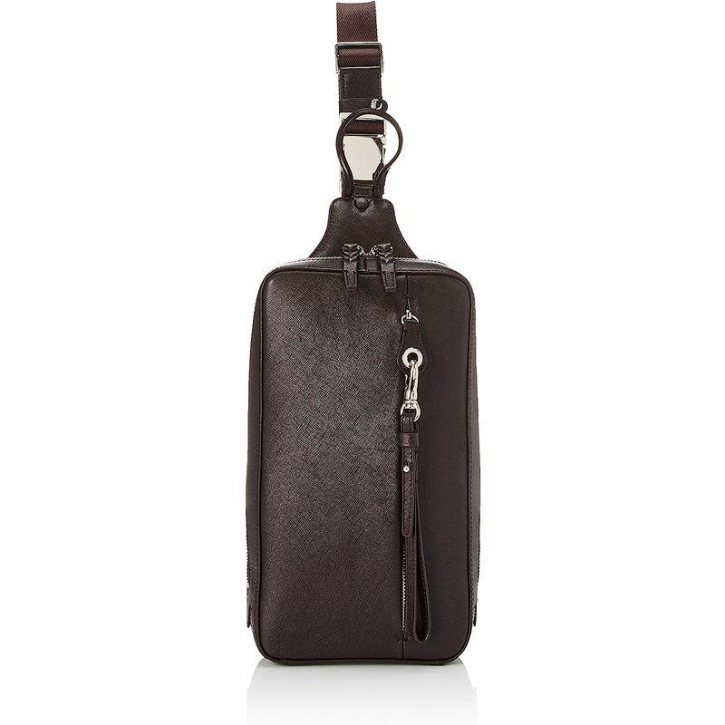 ピーアイディー ワンショルダーバッグ セルヴァ PAP205 レザーワンショルダーバッグ メンズ チョコ ワンショルダーバッグ セルヴァ PAP205 レザーワンショルダーバッグ メンズ チョコ inches cm